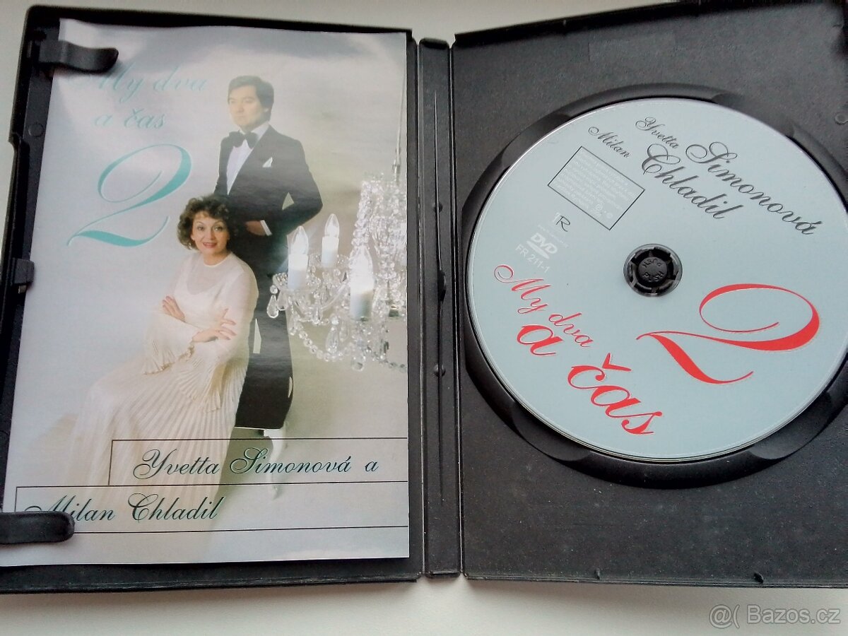 RETRO HITY SIMONOVÁ +CHLADIL -DVD - 2