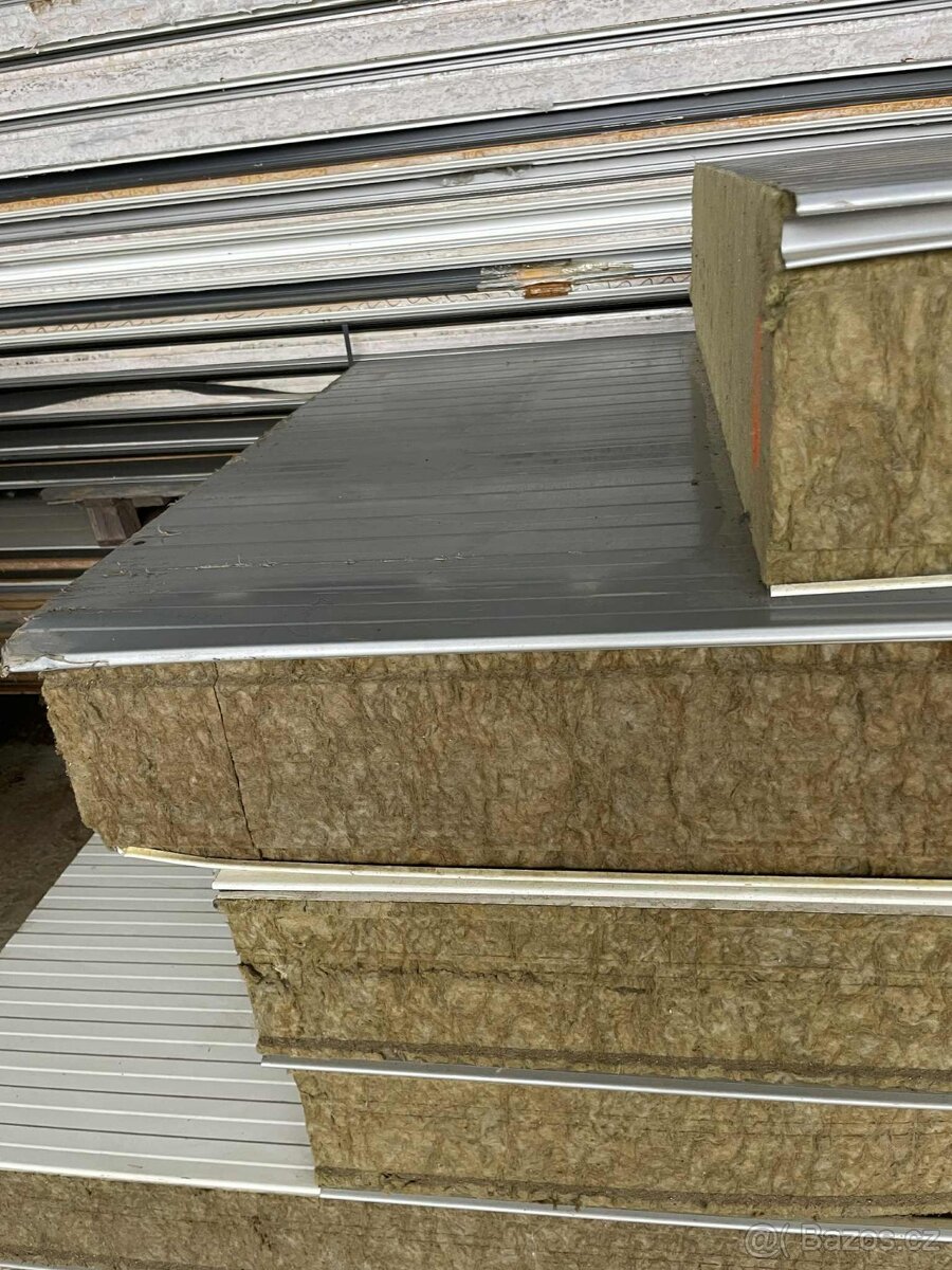 Vatový panel KINGSPAN (minerální vlna) 260 m2 - 2