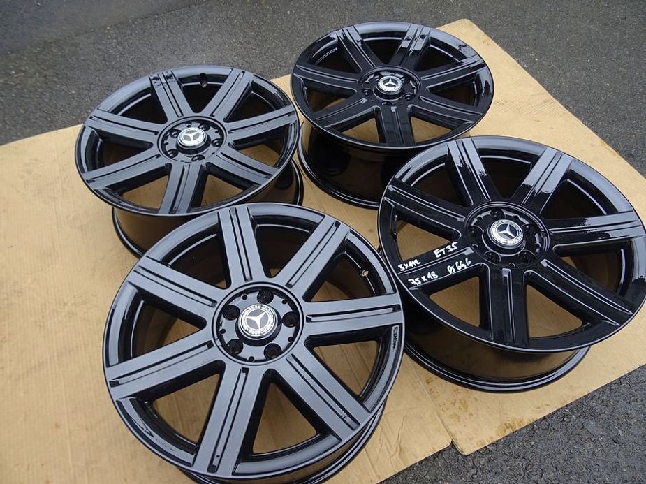 Alu disky černý origo Mercedes,18", 5x112, ET 35 , šíře 7,5 - 2