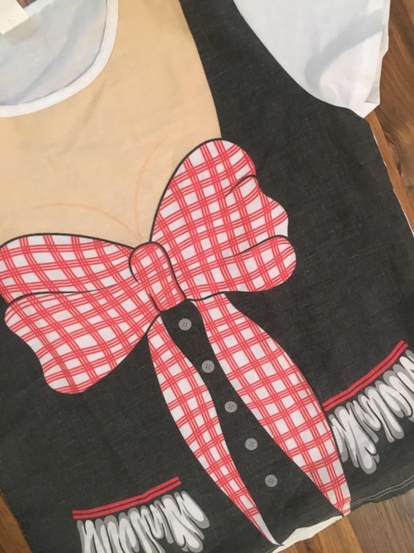 Nové triko mašle, vel M/L, Party More - 2