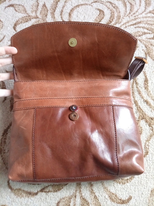 Dámská kožená kabelka - 2
