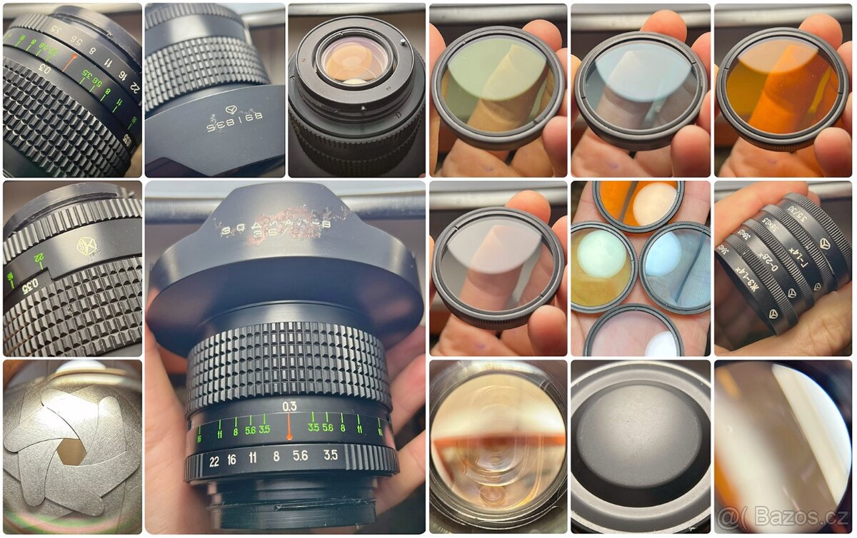 Zodiak-8 30mm f/3.5 – rybí oko pro Pentacon 6 / Kiev 60 USSR - 2