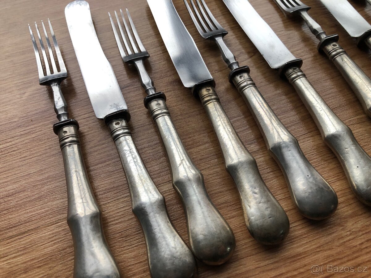 Stříbrné příbory - 2