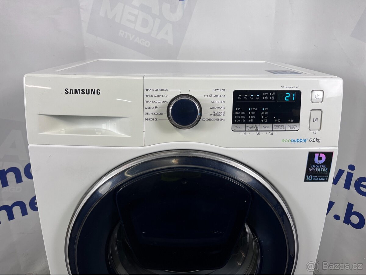 Pračka Samsung WW80K6414QW/LE bílá - 2