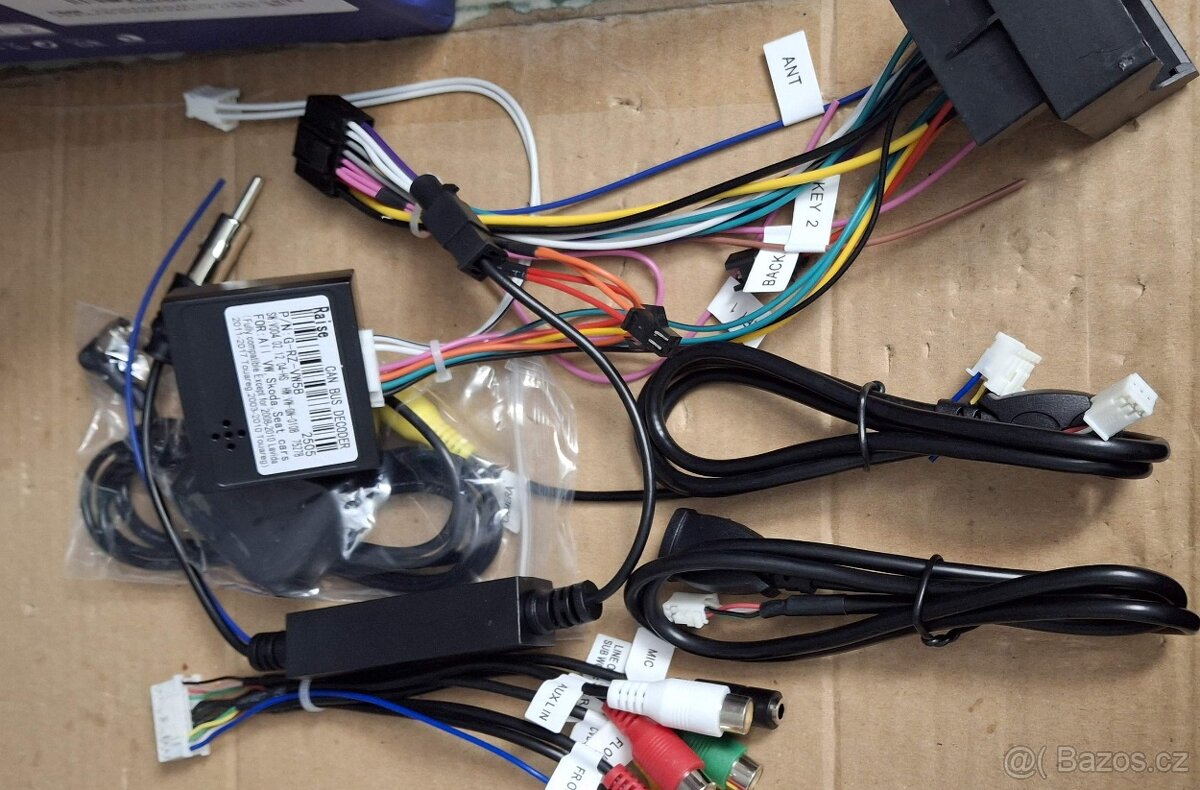 VW SKZ GPS navigace ANDROID 14 , Carplay+Android Auto 64GB - 2