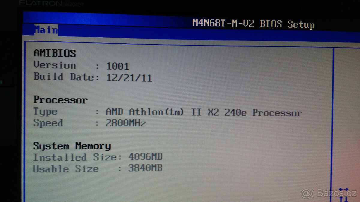 MB ASUS M4N68T-M V2 + CPU + RAM - 2