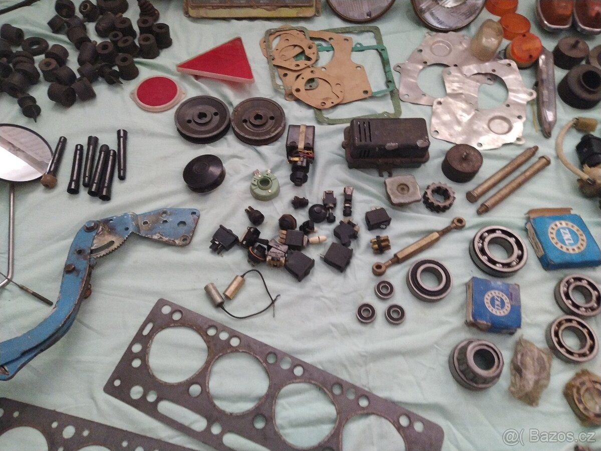 Díly na veterány různé - 2