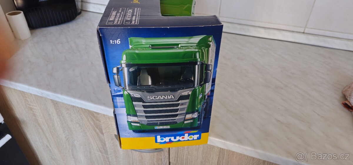 Bruder hračky Scanie nová - 2