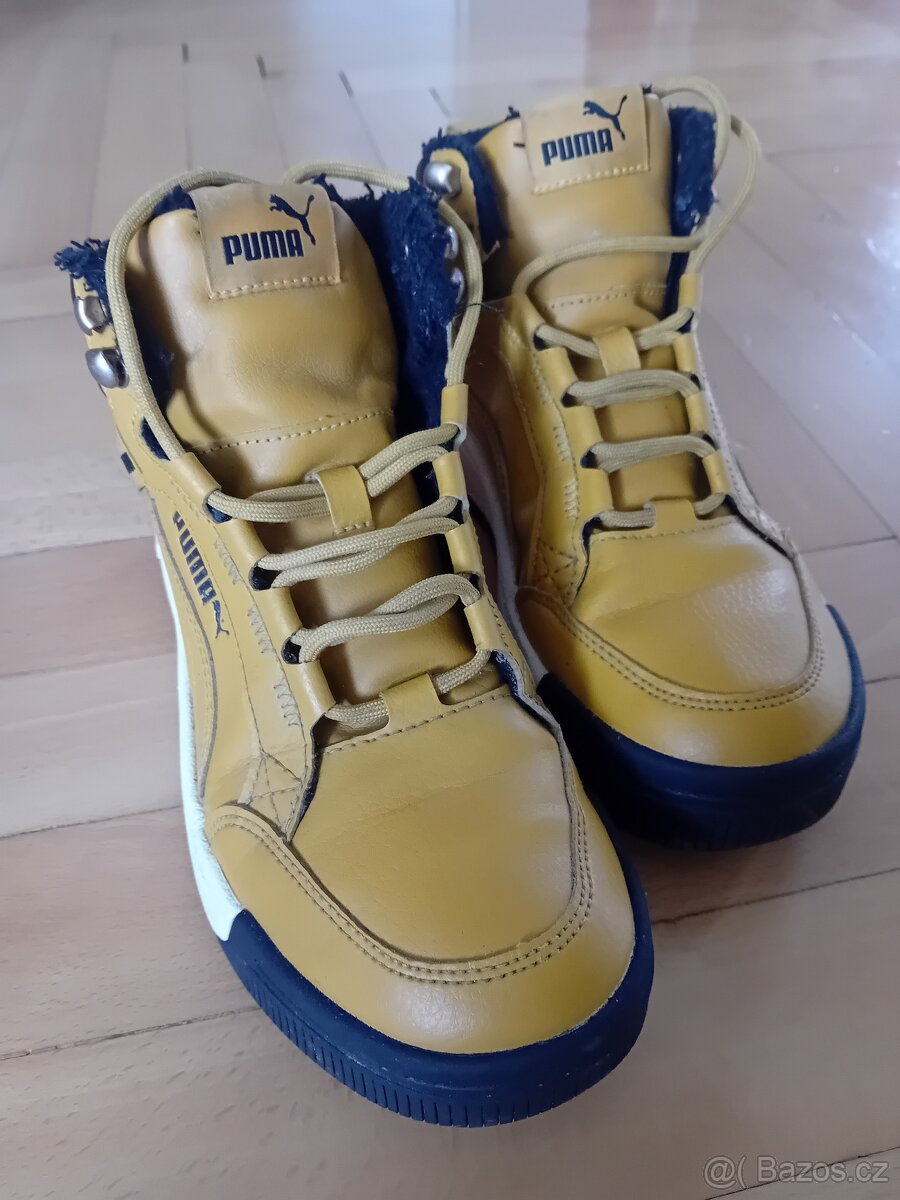Dětské zimní boty zn- Puma, vel. 37,5 - 2