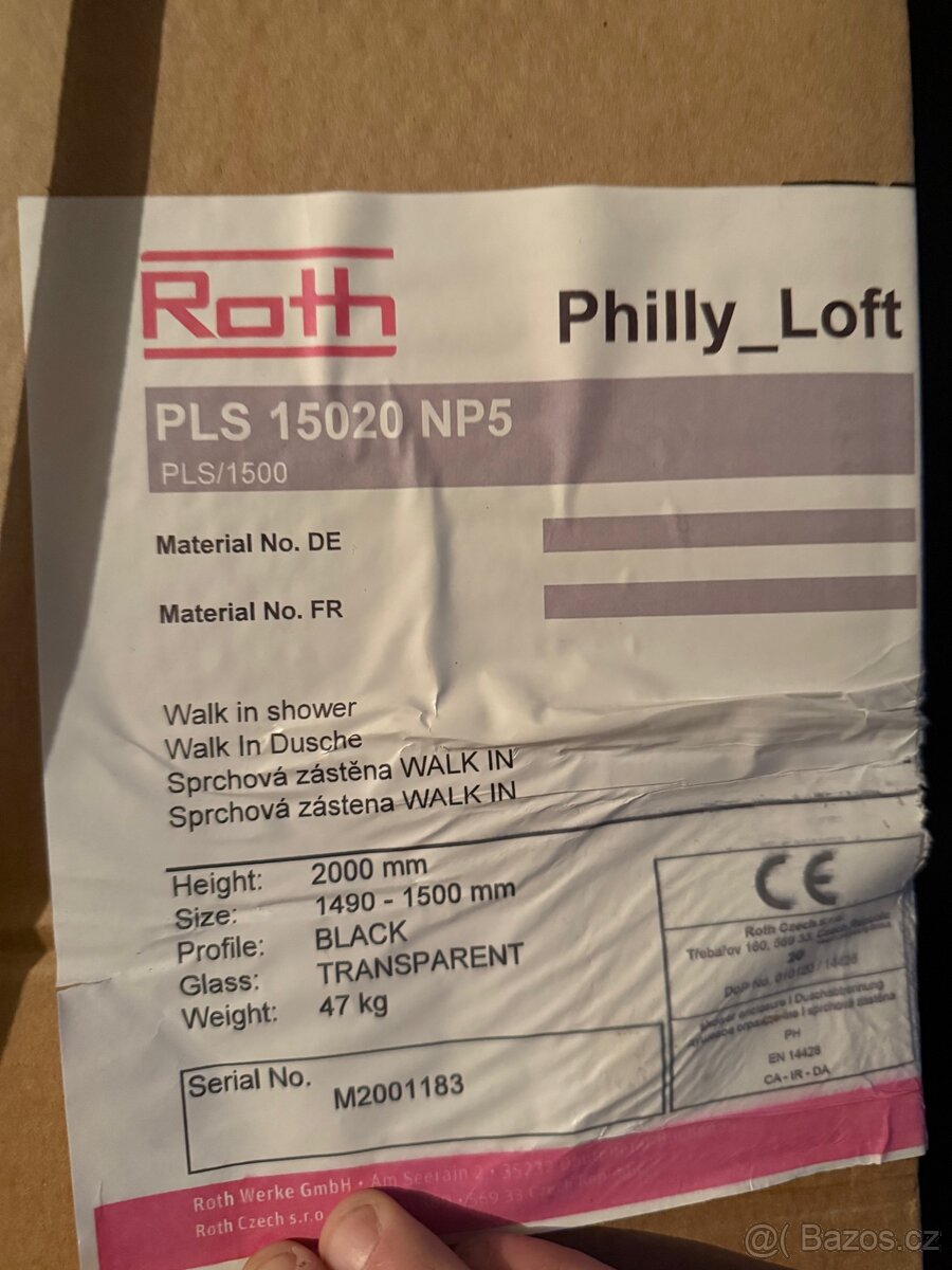 Sprchová zástěna - 2