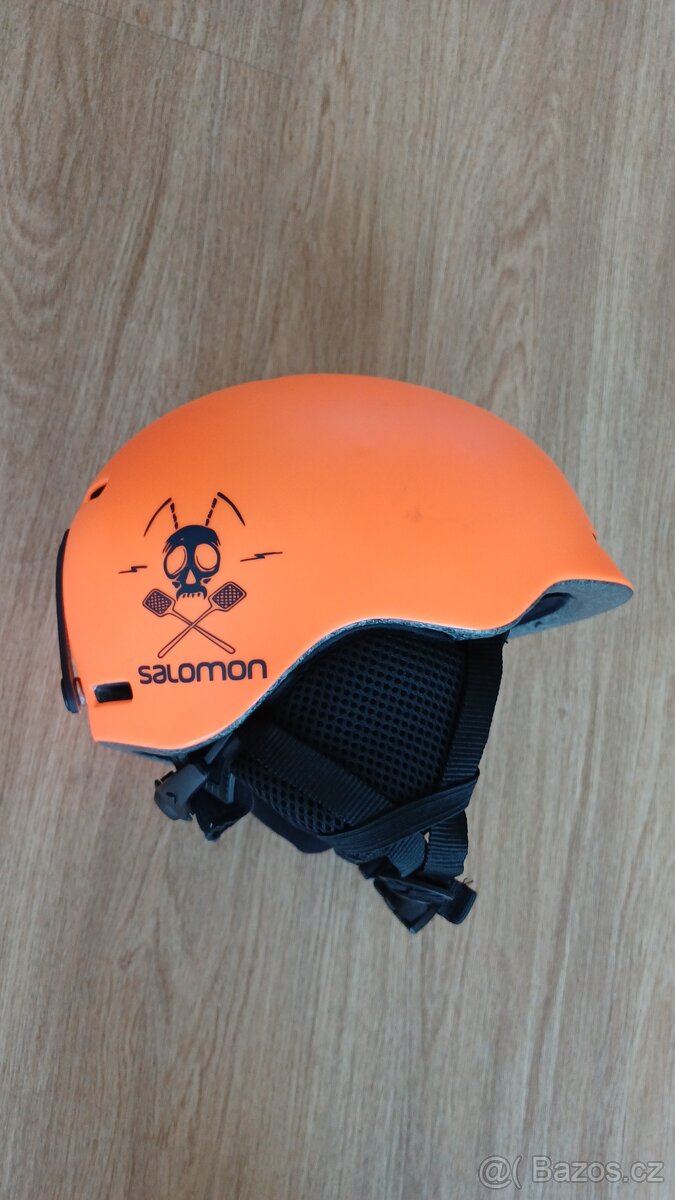 Dětská lyžařská helma a brýle - 2