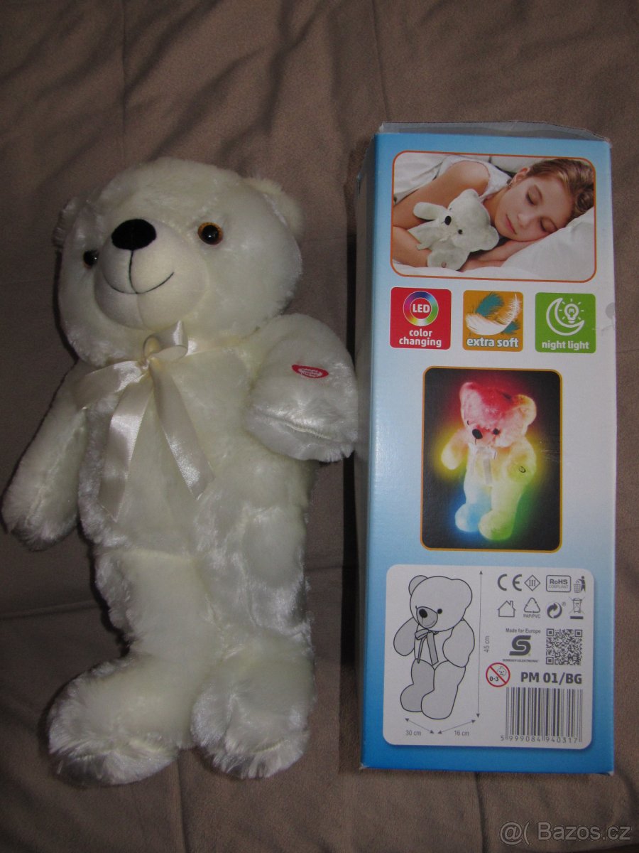 SVÍTÍCÍ PLYŠOVÝ MEDVĚD - 2