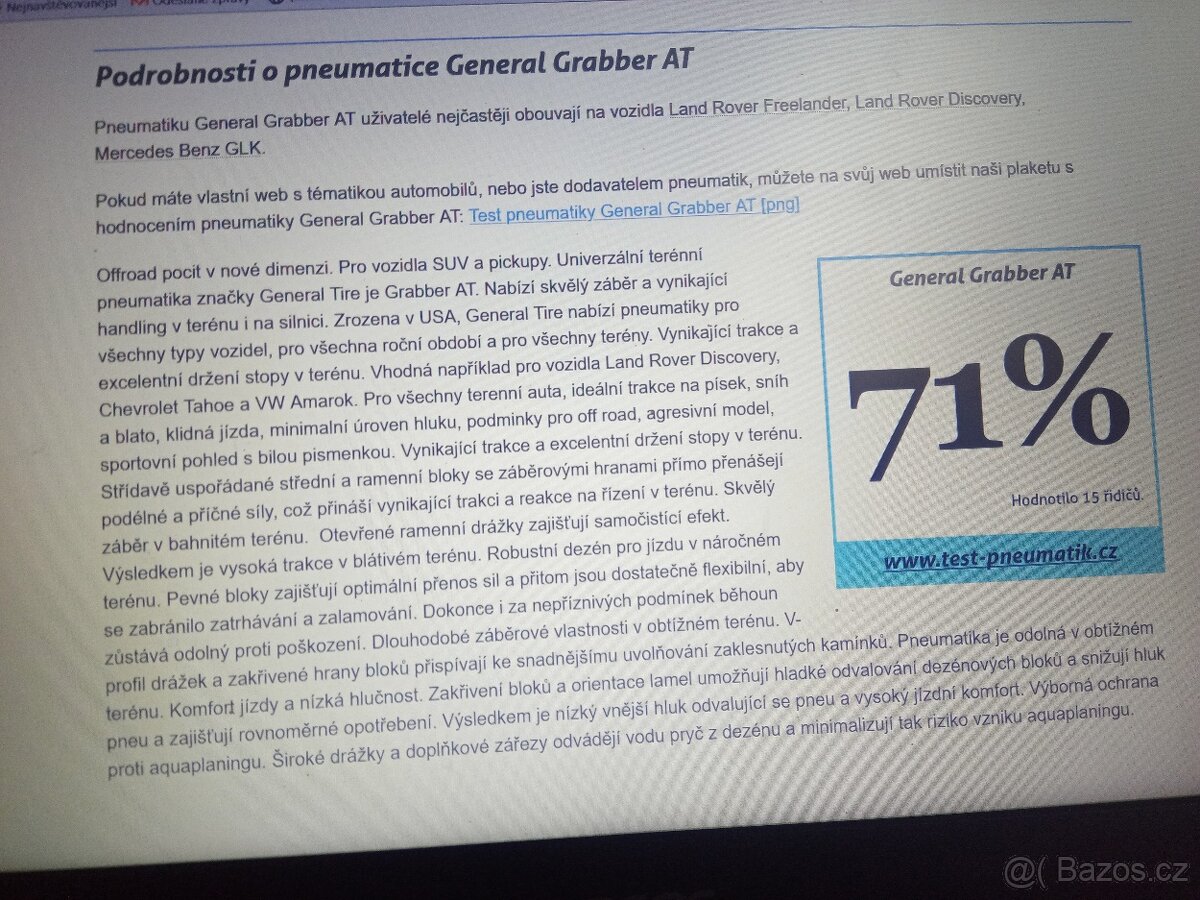 Terénní pneu,4x4 - 2