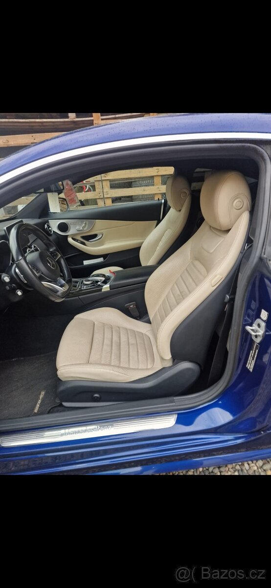 Mercedes C250D Coupe, AMG, 4 matic, ČR, 2.maj., DPH - 2