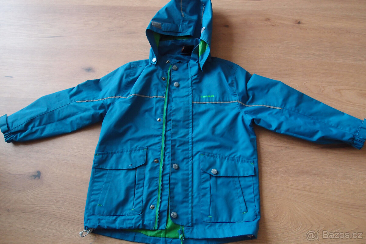 2x jarní/podzimní bundička velikost 116/122 - 2