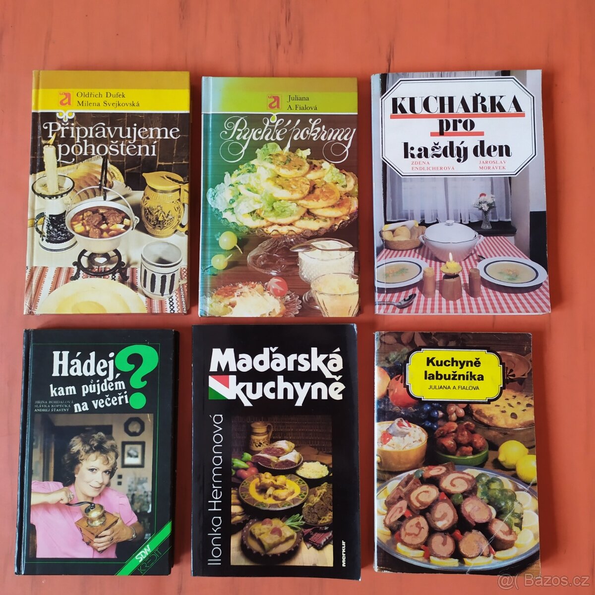 Kuchařky - velký výběr - 36 titulů - 2