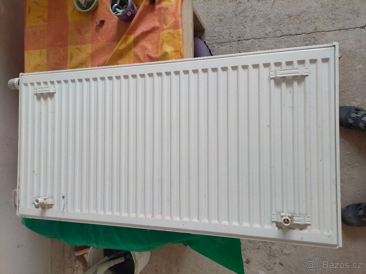 Radiátory bílé nízké - levne - 2