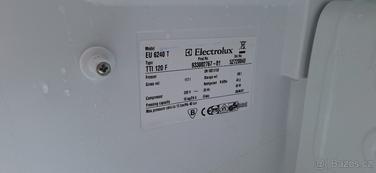 Mraznička Elektrolux 100 litrů - 2