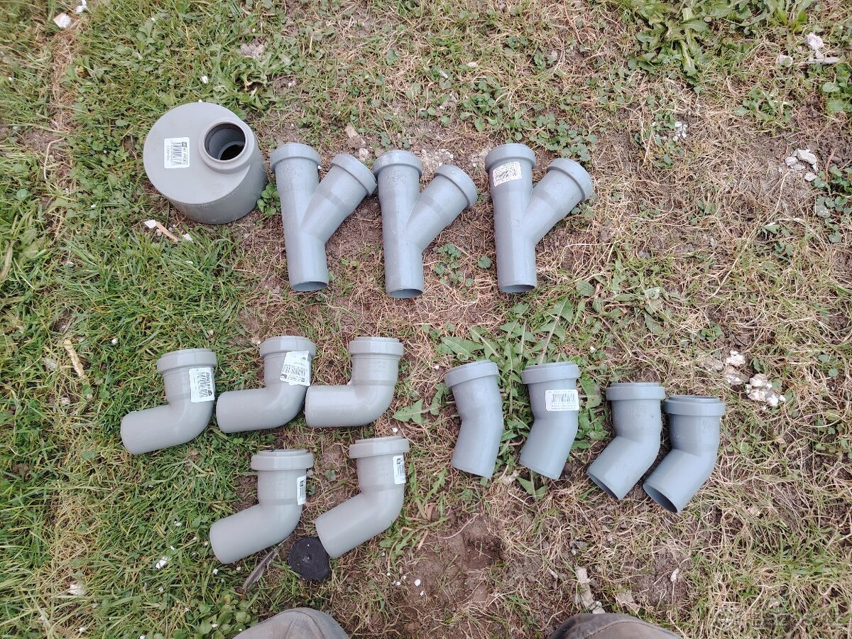 Odpadové trubky, kolena - 2