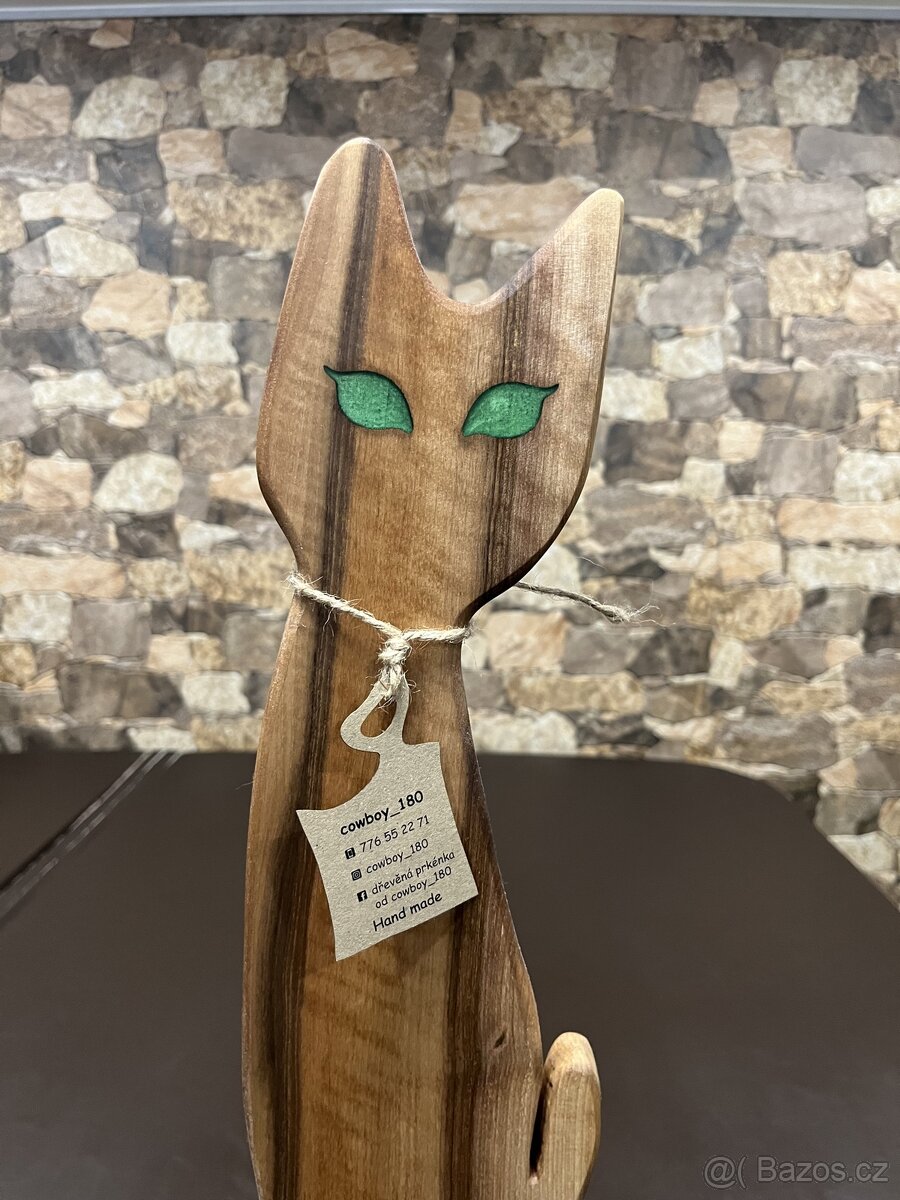 Dřevěná kočka - 2