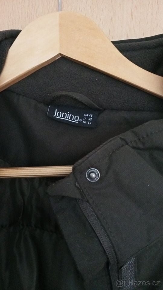 nová bunda, khaki barvička, vel. 48 - 2