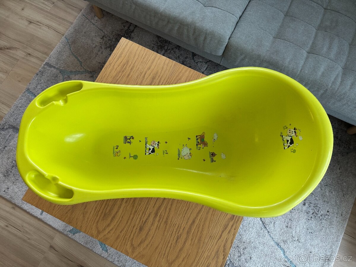koupací plastová vana - vanička pro děti - Zelená - 2
