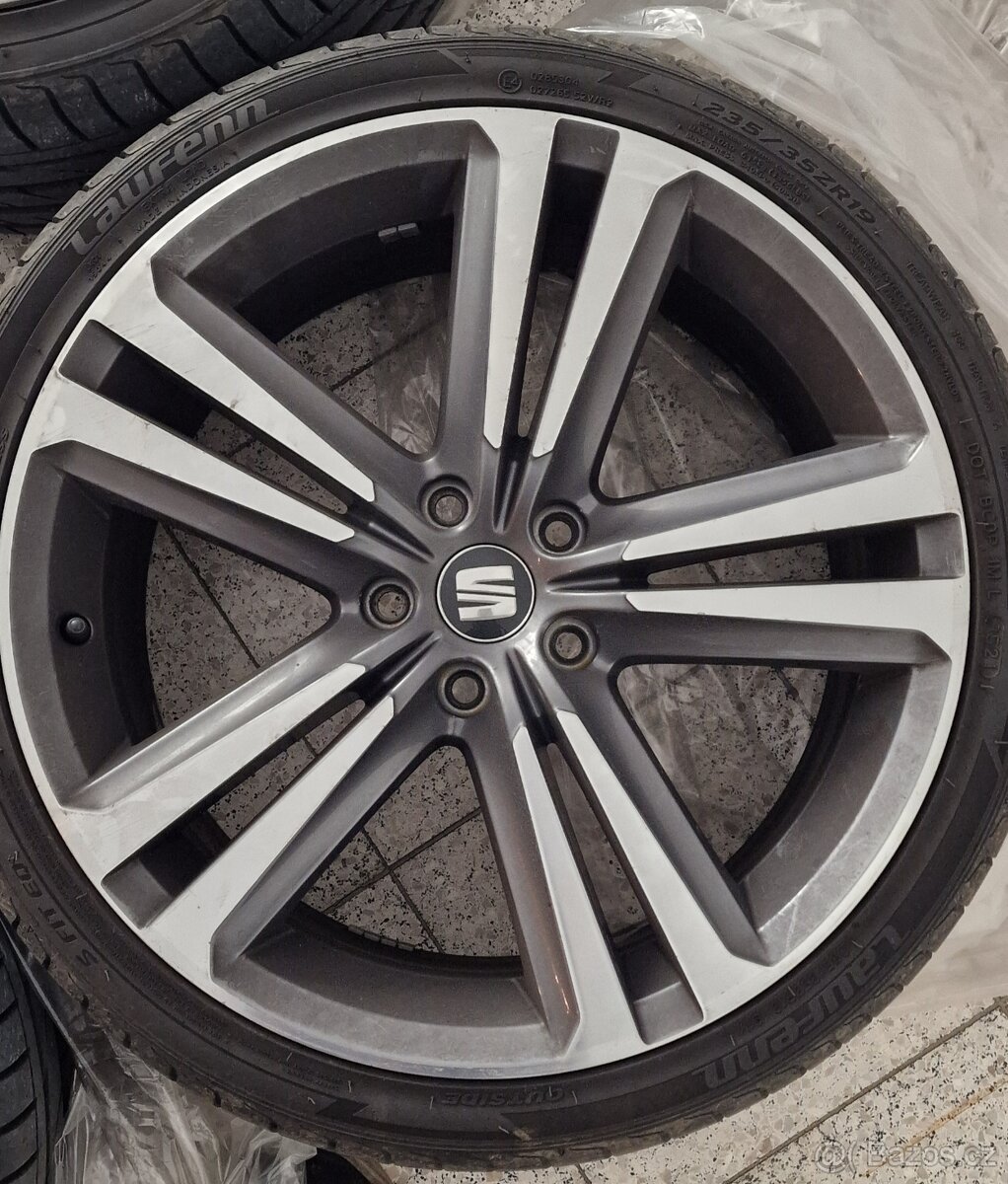 Alu kola s pneu seat leon cupra 280 - 2