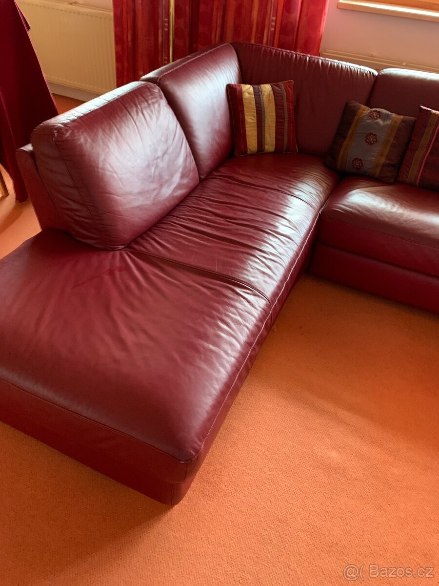 luxusní kožená sedačka zn. Natuzzi - 2