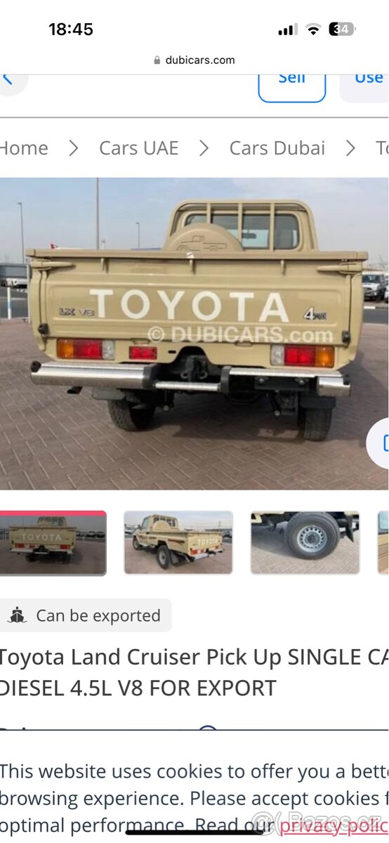 Toyota land Cruiser 70/73 díly - 2