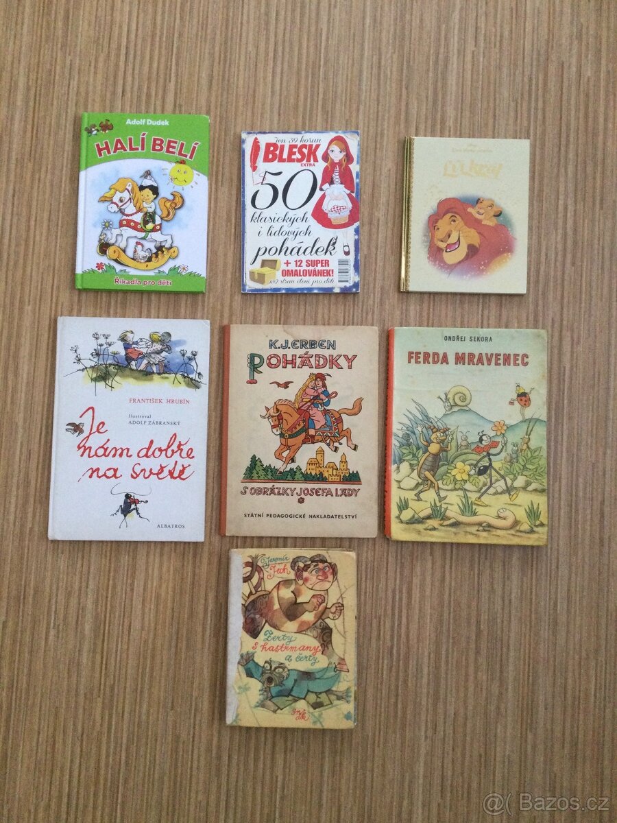 Dětské knížky ceny od 29-79 Kč (jen 1x 99 Kč) - 2