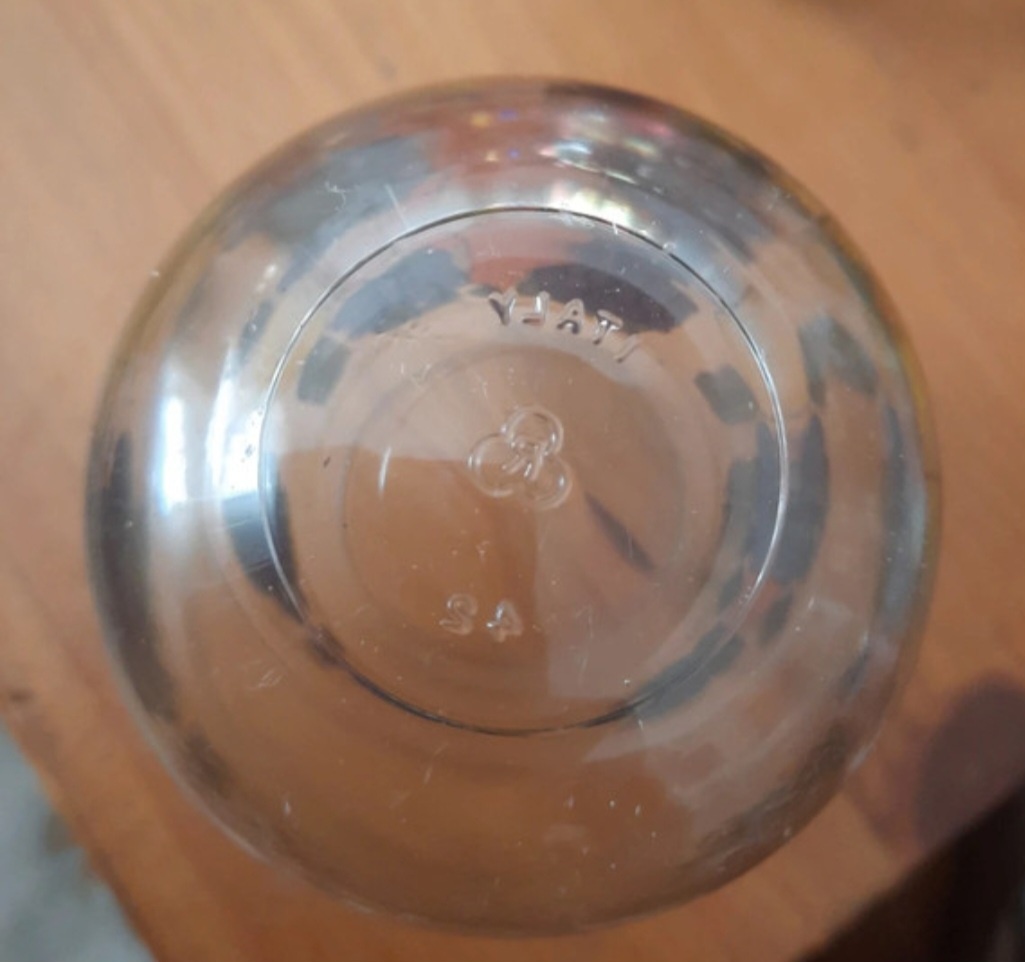 Set ručně malovaných sklenek ze silnostěnného skla - 2