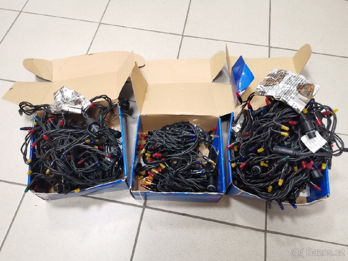 Vánoční světýlka 3 x 10 m - 2