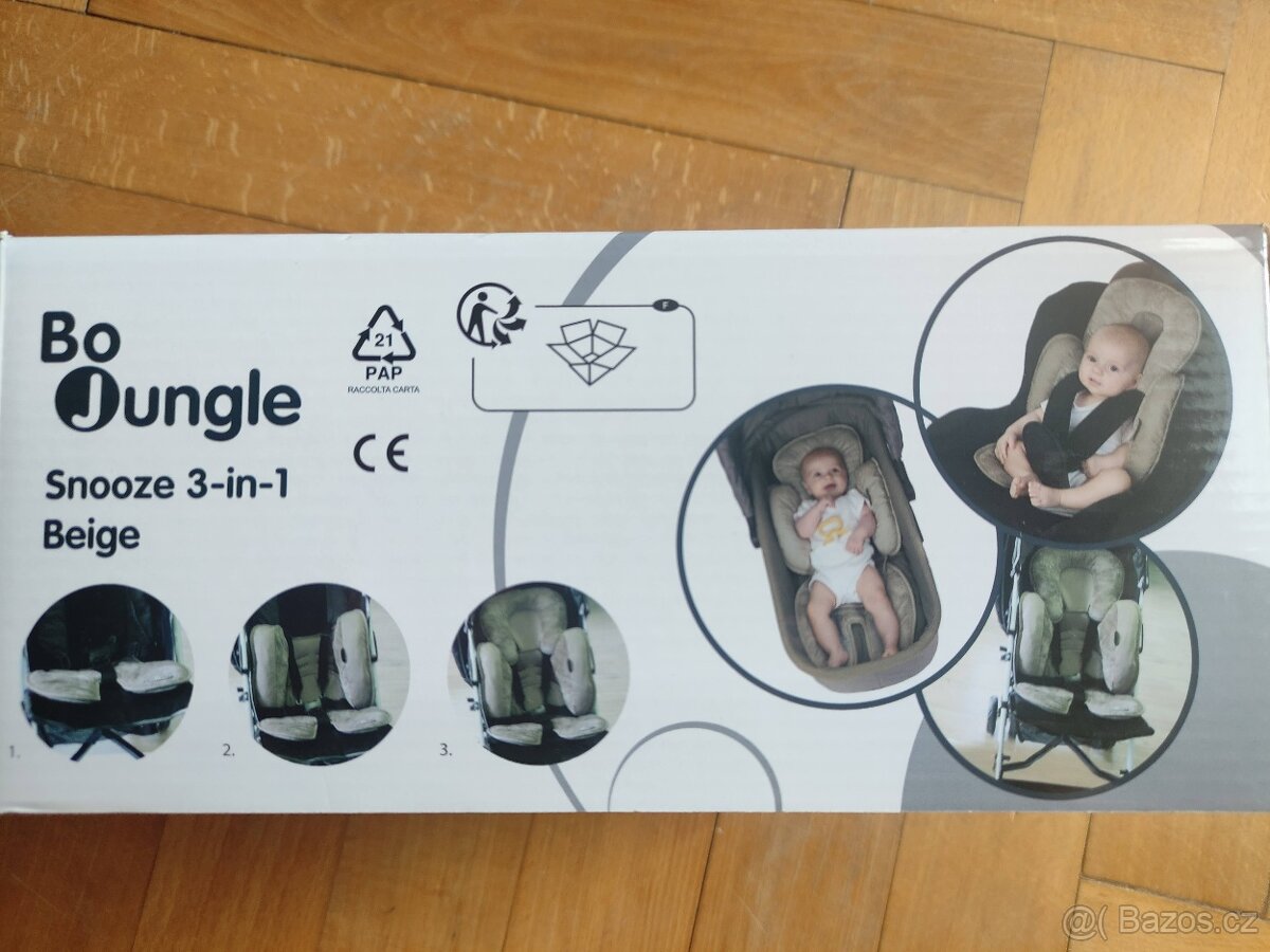 Univerzální vložka pro miminko BO JUNGLE 3v1 - 2