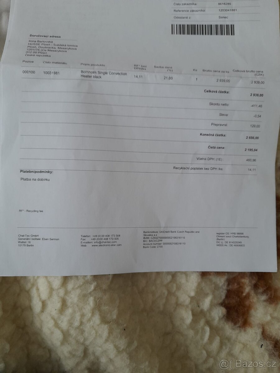 elektrický ohřívač - konvektor - 2