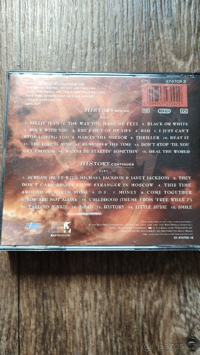 Michael Jackson-History - 2