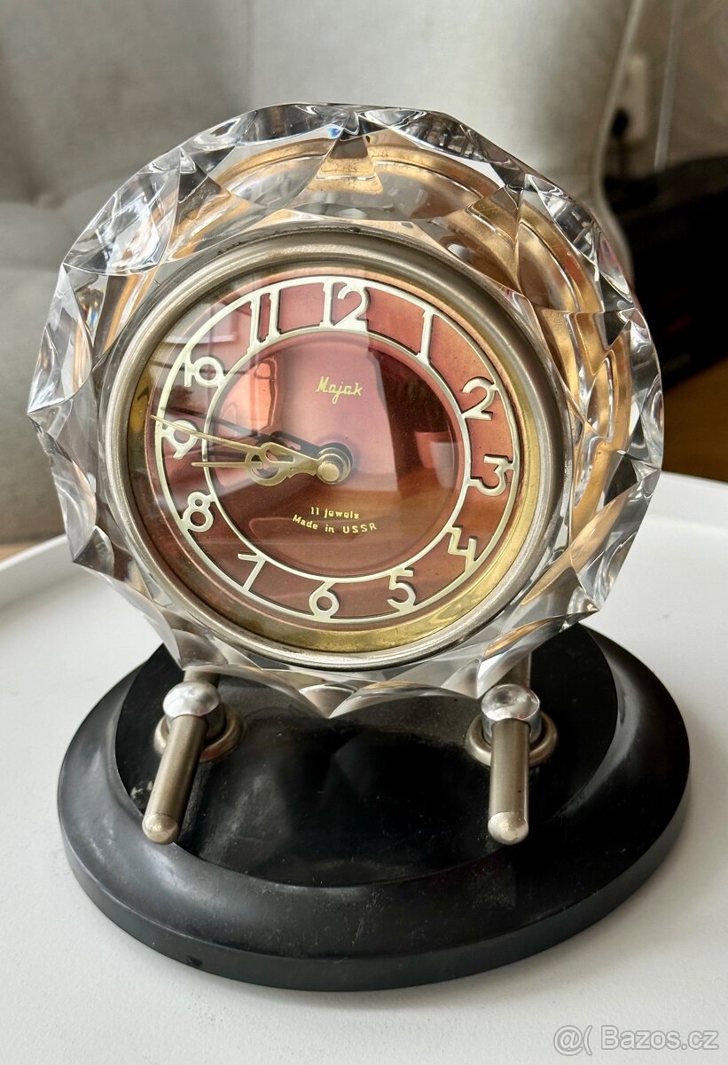 Retro stolní hodiny Maják - 2