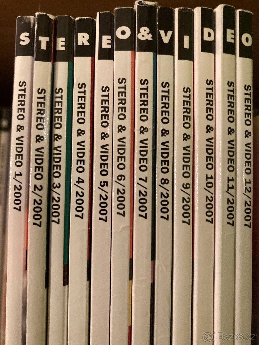 STEREO & VIDEO komplet 2006, 2007, 2008 - 2