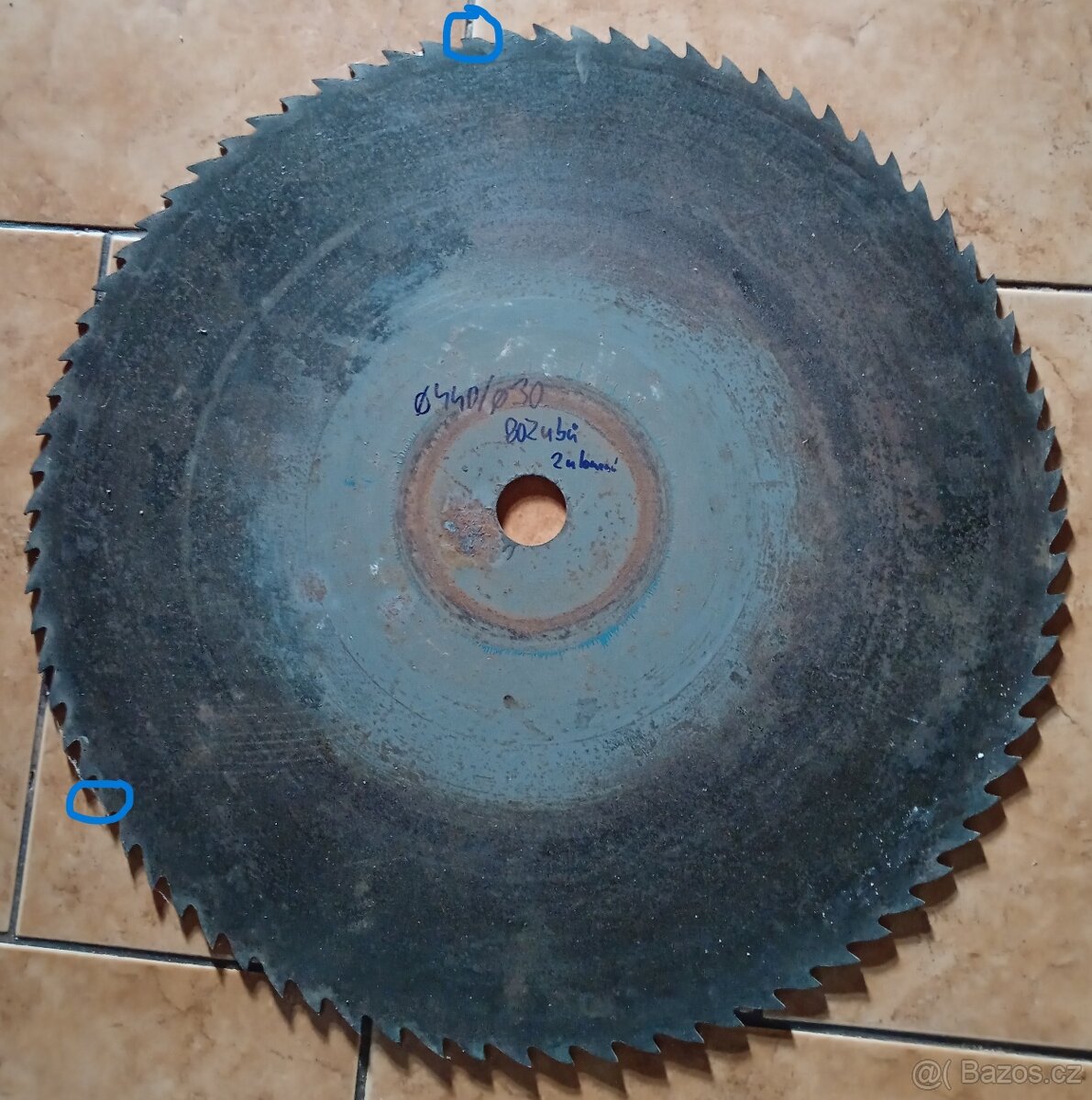 Pilový kotouč na dřevo pr.440/80z - 2