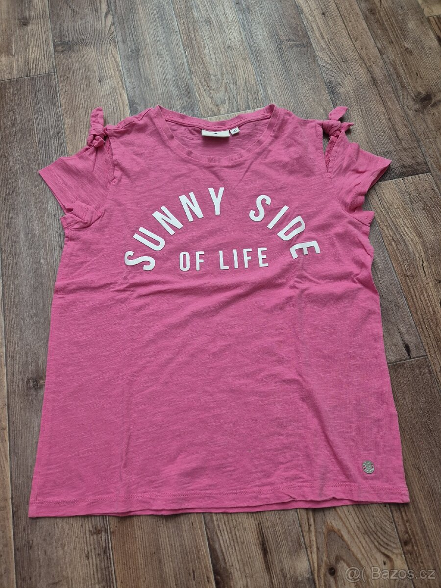 3x dívčí tričko kr.rukáv vel. 152 - 2