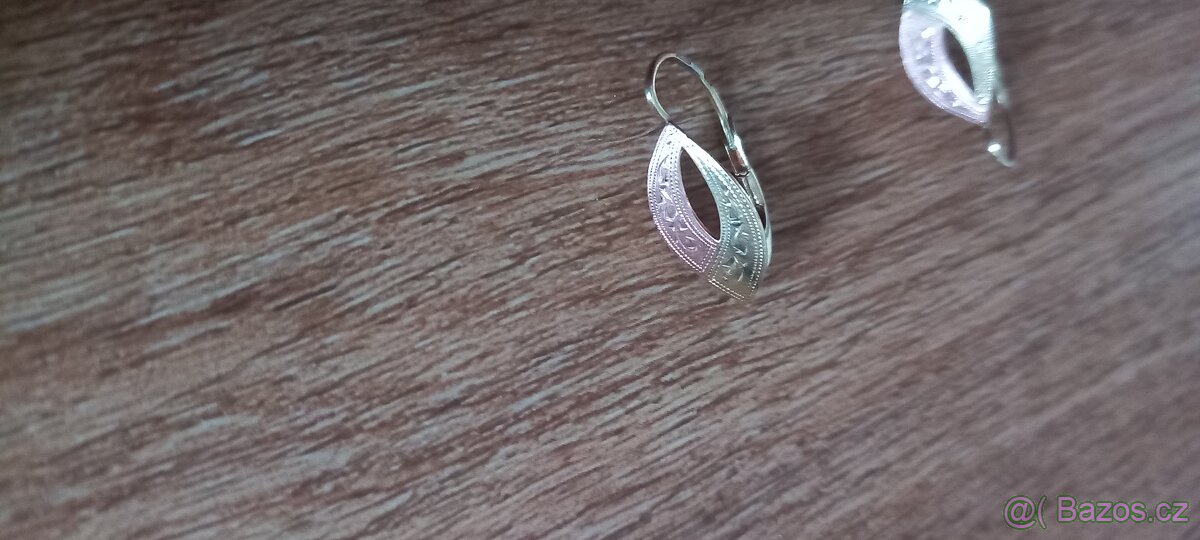 Zlaté naušnice 14karát - 2