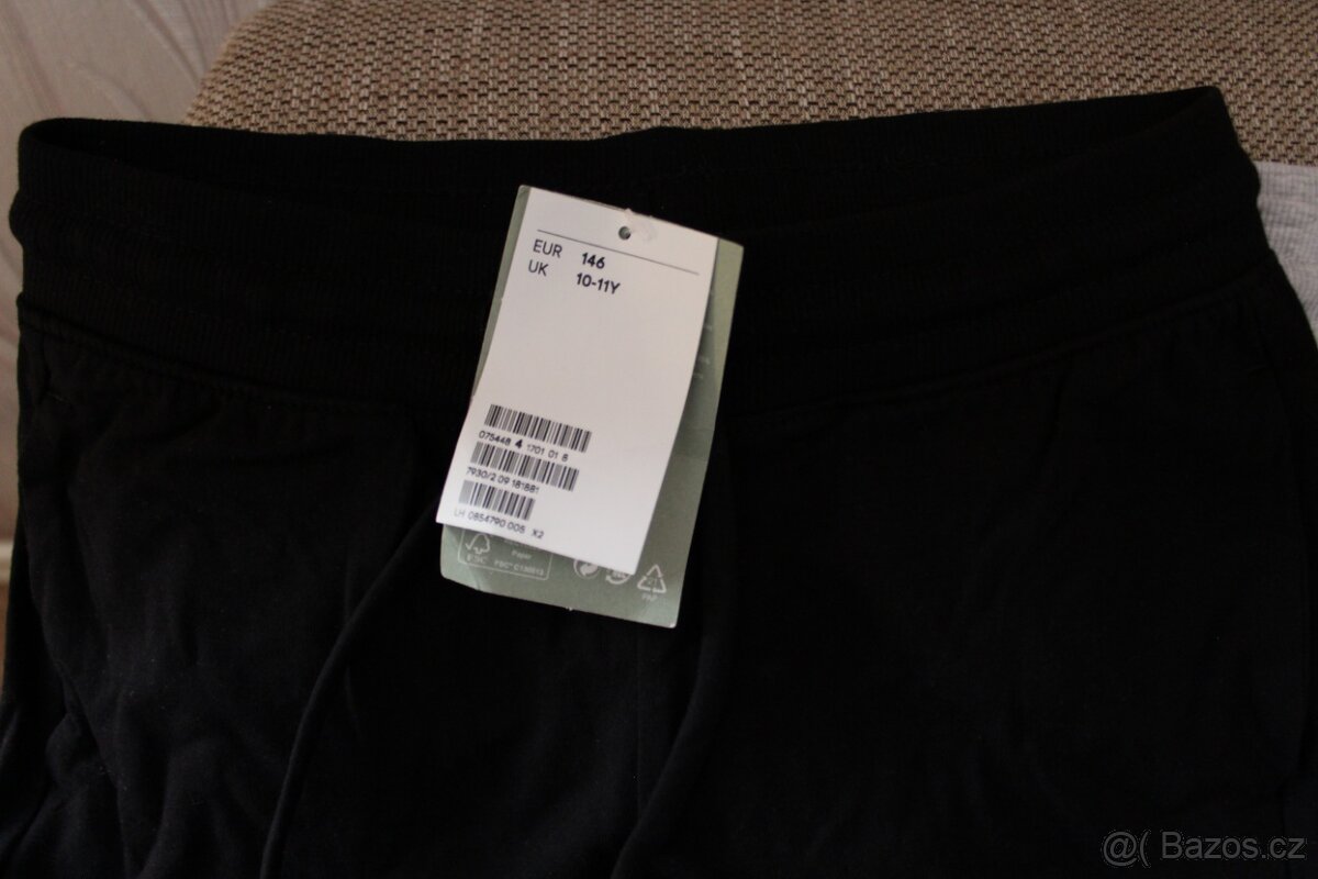 tepláky H&M nové - vel. 146 - 2