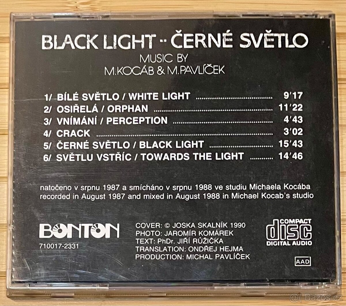 CD Black Light - Černé Světlo - 2