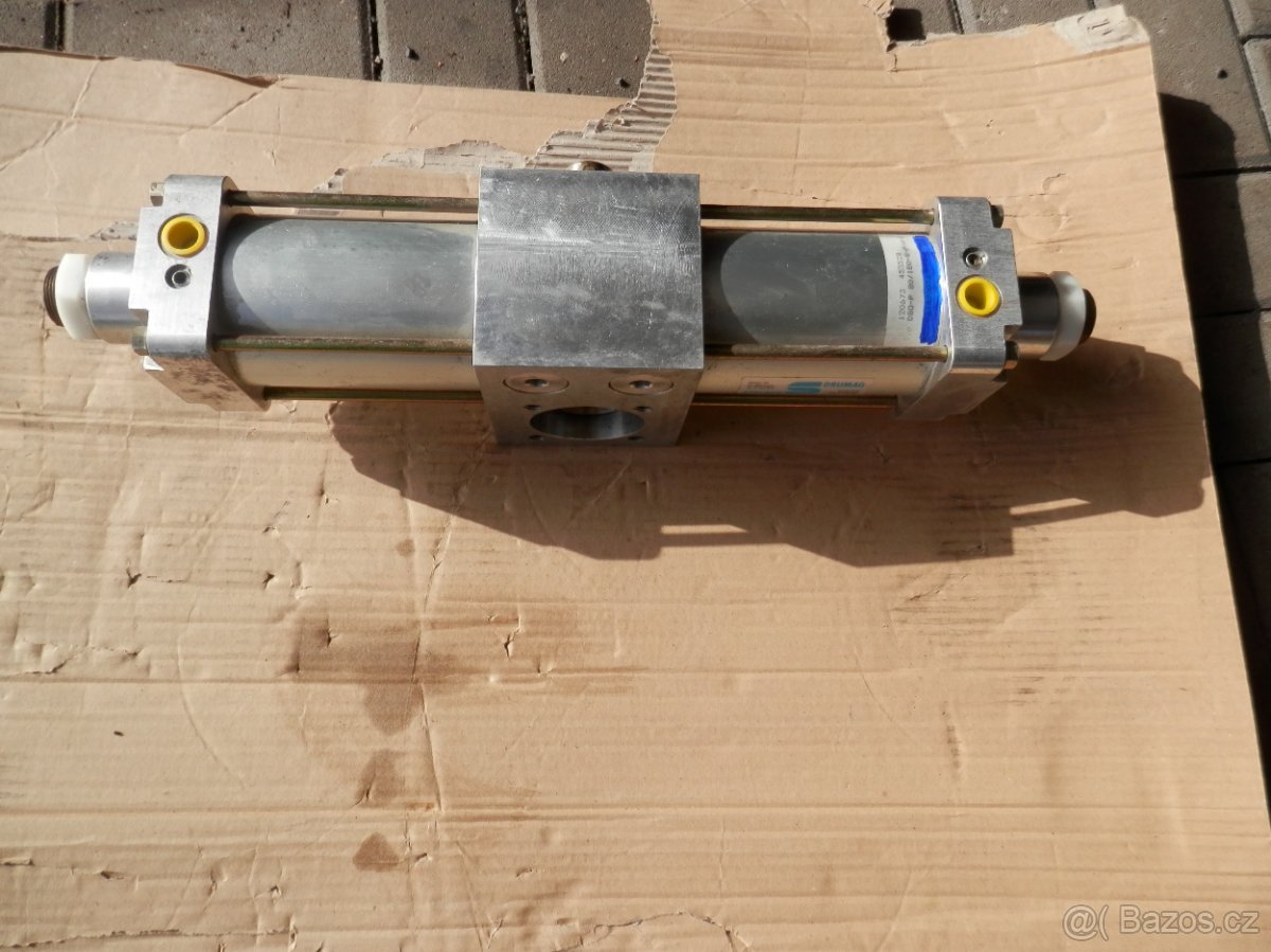 Pneumatický rotační pohon, píst 80mm, - 2