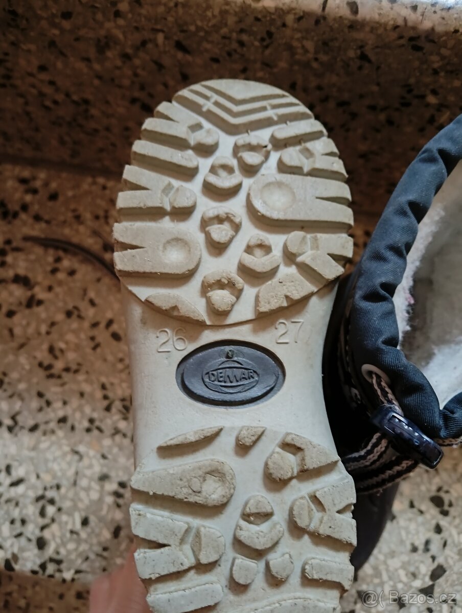 Dětská obuv zimní - 2