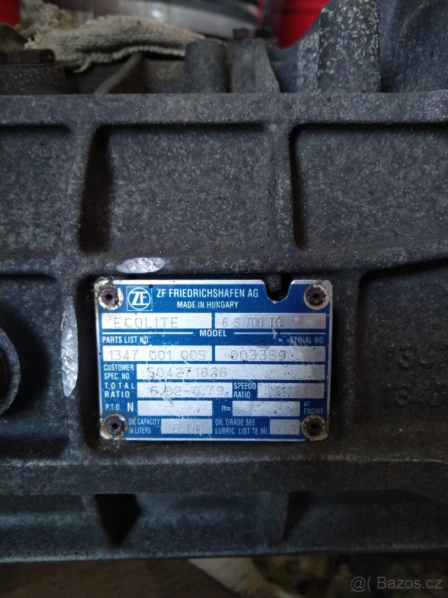 Iveco eurocargo prevodovka - 2