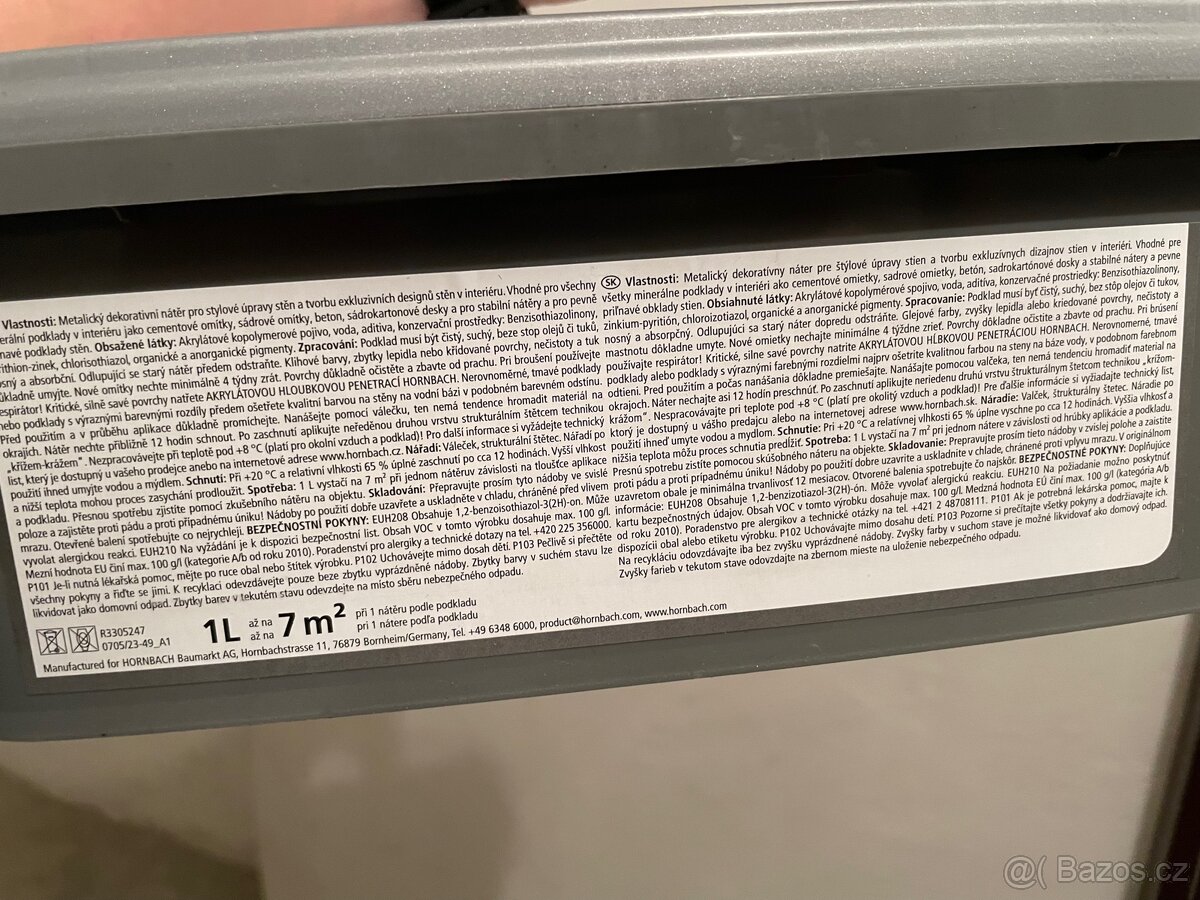 Interiérová barva s metalickým efektem - 2