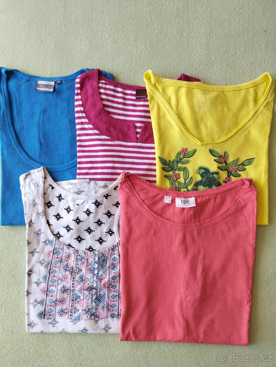 Set pěti triček a topů - 2