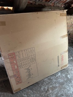 Stůl kulatý skleněný 105 cm průměr - 2