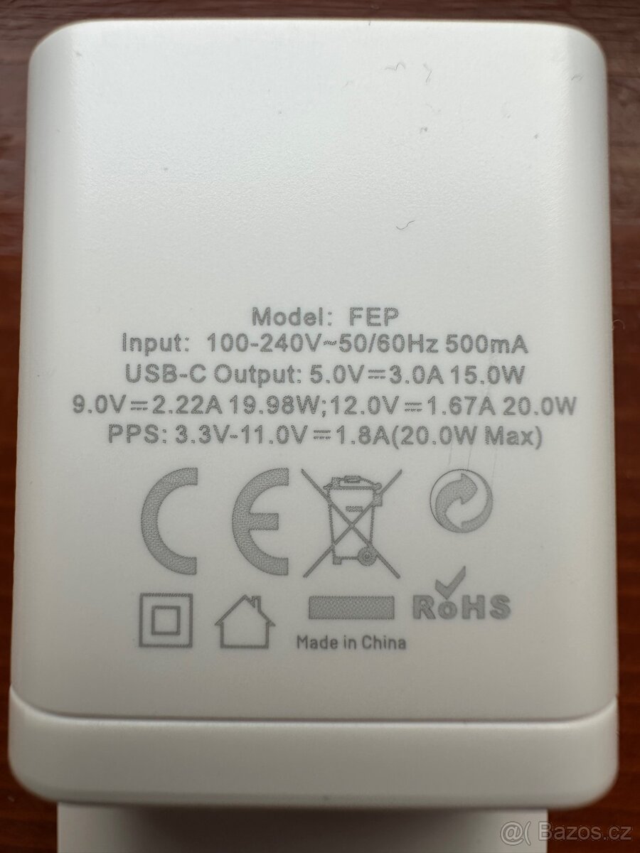 Napájecí adaptér Vention 20W - 2