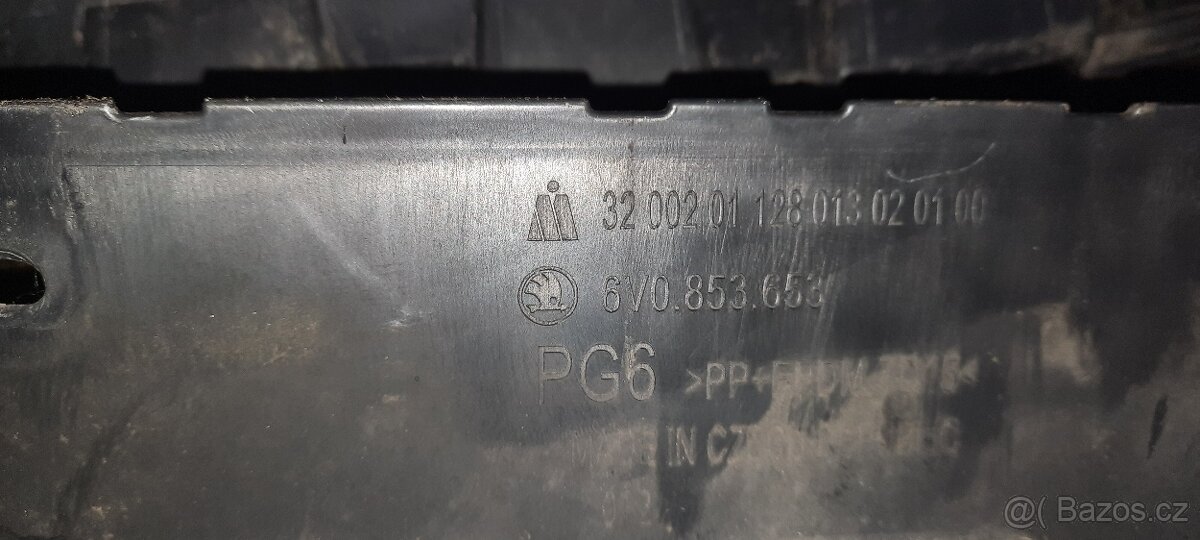 Maska fabia 3 predni mrizka fabia III 6V0 - 2